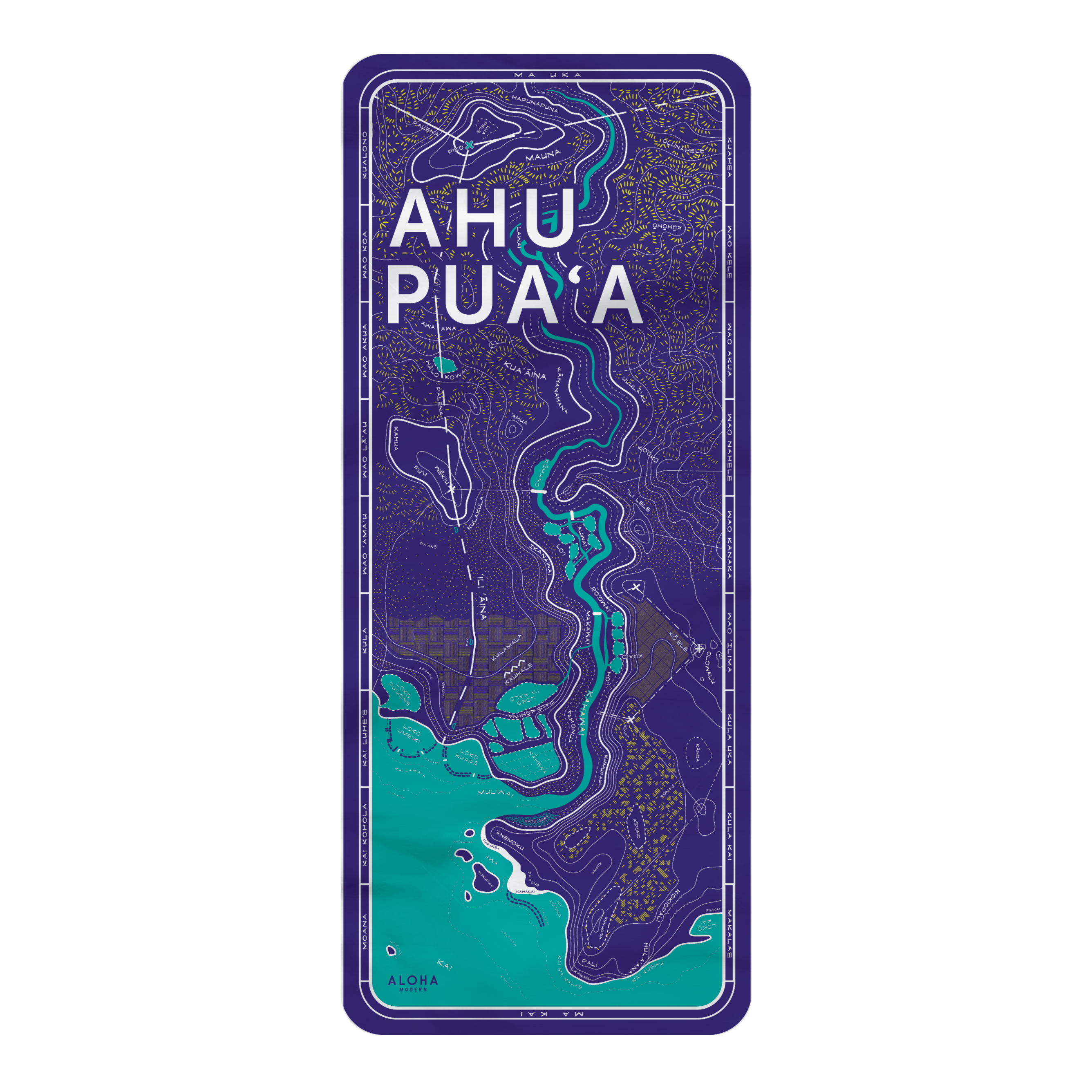 Kauaʻi Ahupuaʻa Towel