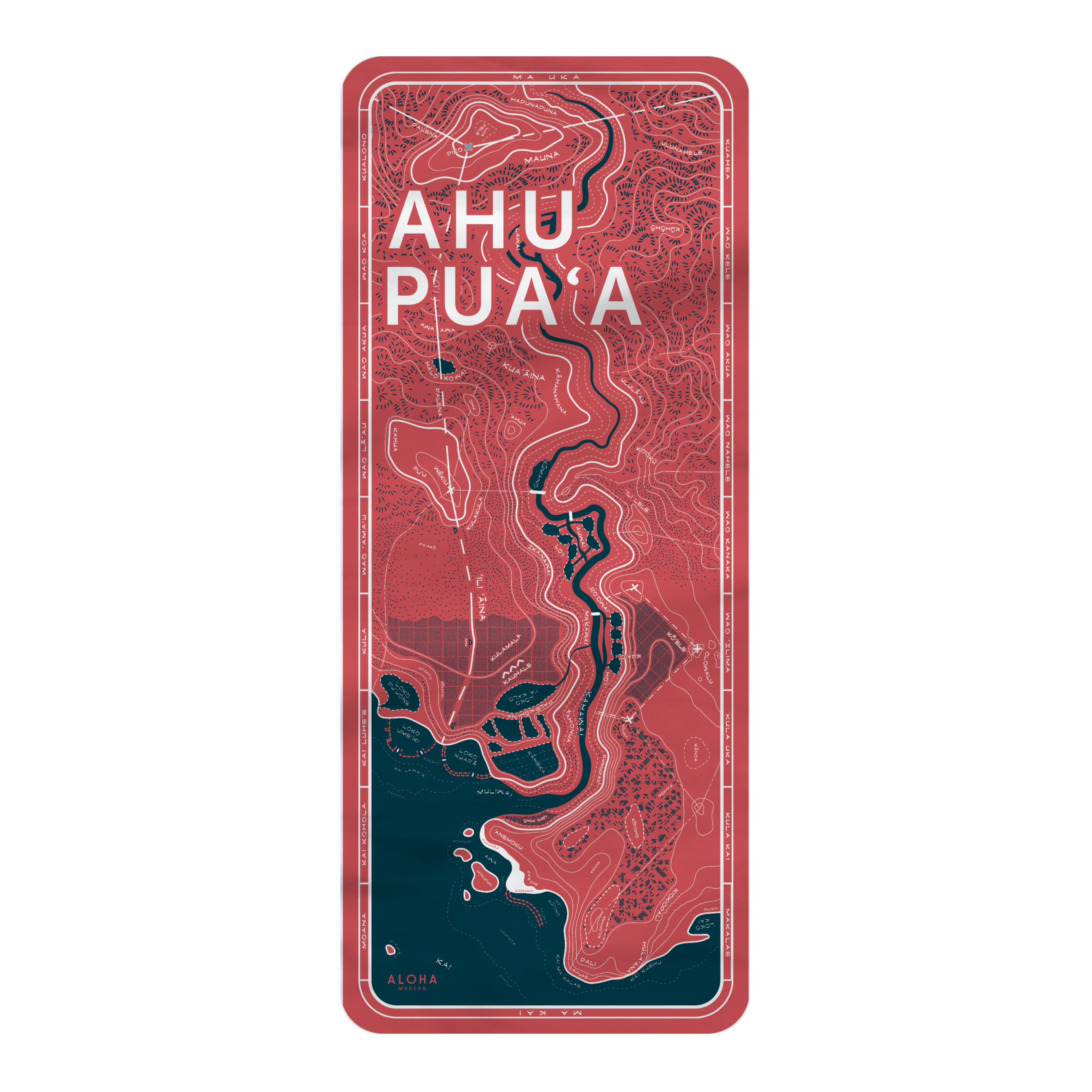 Maui Ahupuaʻa Towel